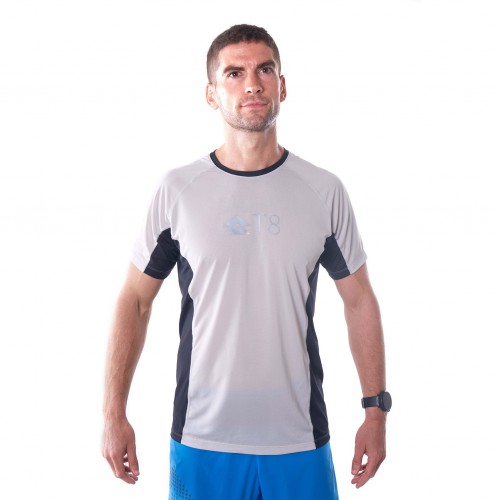 1A T8 Men's Iced Tee (PLATINUM)