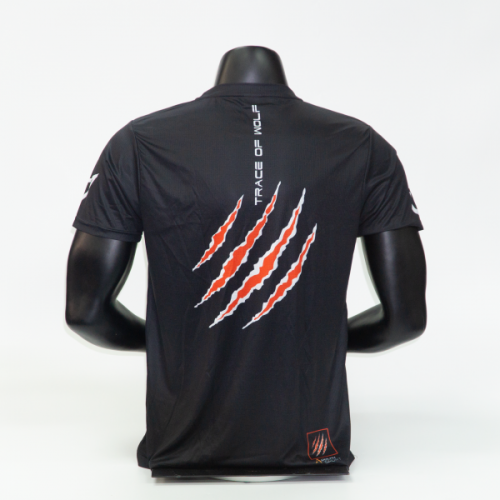 ADOLPH BLACK WOLF Black TEE
