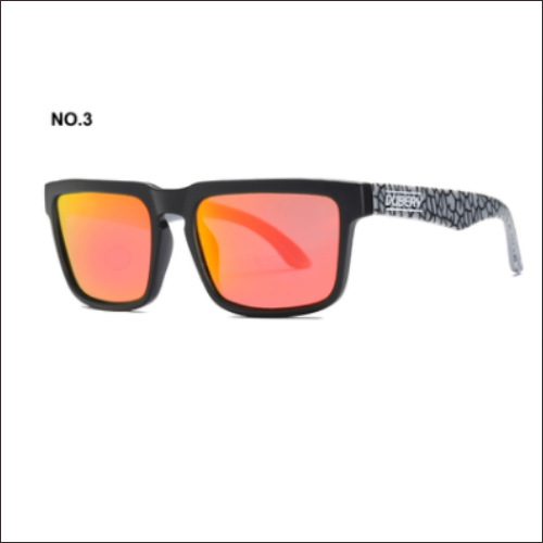 1 DUBERY SUNGLASSES 03 grey black/red