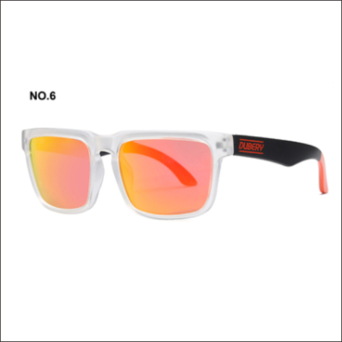 1 DUBERY SUNGLASSES 06 red transparent/red