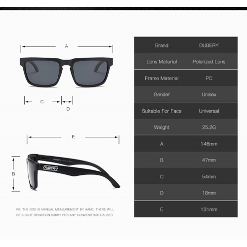 1 DUBERY SUNGLASSES 03 grey black/red