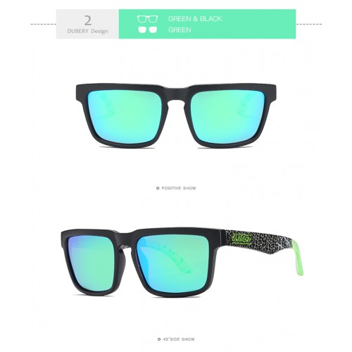 1 DUBERY SUNGLASSES 02 green black/green