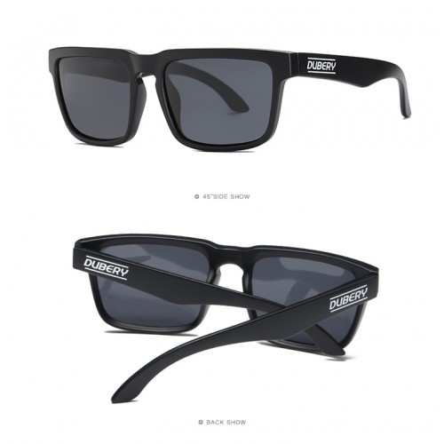 1 DUBERY SUNGLASSES 01 black/black