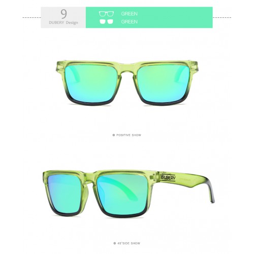 1 DUBERY SUNGLASSES 09  green / green