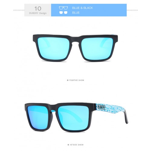 1 DUBERY SUNGLASSES 10  blue bluck / blue