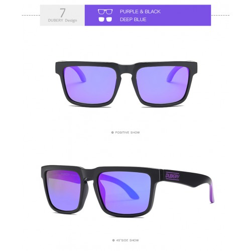 1 DUBERY SUNGLASSES 07 purple black/ deepblue