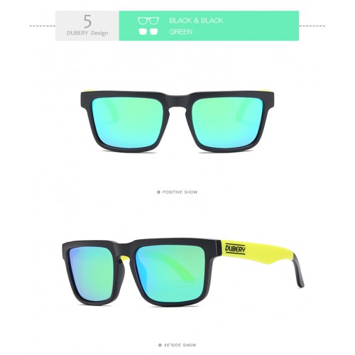 1 DUBERY SUNGLASSES 05 black black/green