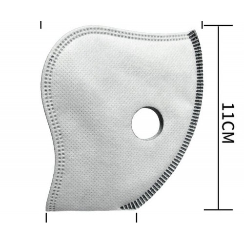 1ADOPLPH replaceable filters  mask ( gray)